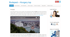 Desktop Screenshot of hungarytop.com